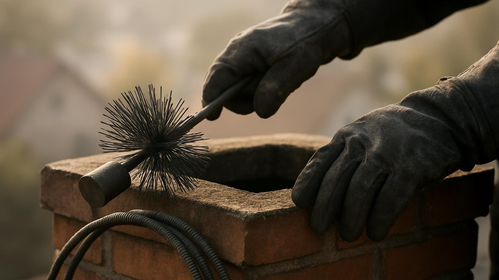 Practical chimney sweep & inspection in Lawrenceville